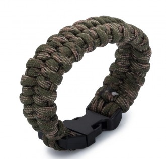 İnce Tasarım Kamuflaj Desen Outdoor Paracord Bileklik 2