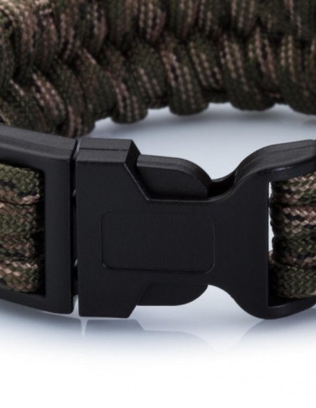 İnce Tasarım Kamuflaj Desen Outdoor Paracord Bileklik