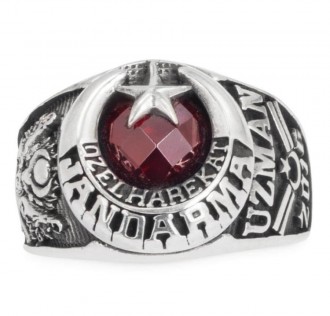 Jandarma Özel Harekat Kabartmalı Askeri Yüzük