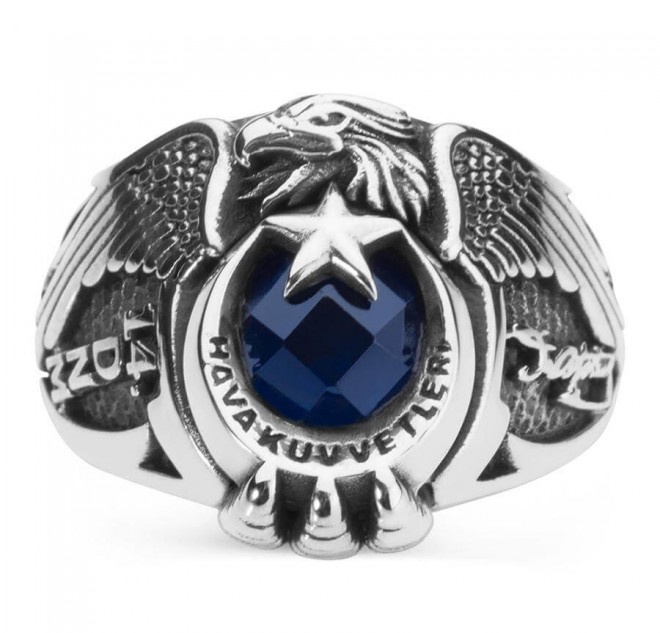 K.Atatürk İmzalı Hava Kuvvetleri Yüzüğü