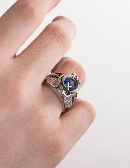 K.Atatürk İmzalı Hava Kuvvetleri Yüzüğü