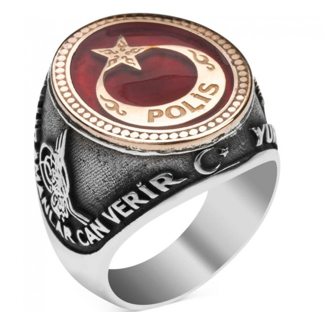 Kahramanlar Polis Gümüş Yüzüğü