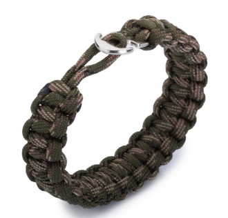 Kamuflaj Desen Kancalı Paracord Bileklik 2