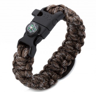 Kamuflaj Desen Osmanlı Tuğralı Paracord Bileklik 2