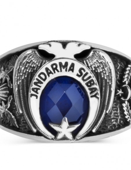 Kartal Başlı Jandarma Subay Yüzüğü