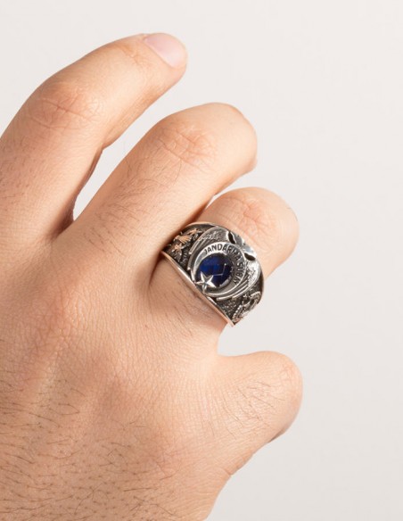 Kartal Başlı Jandarma Subay Yüzüğü