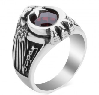 Kartal Başlı Pençeli Kara Kuvvetleri Yüzüğü 2