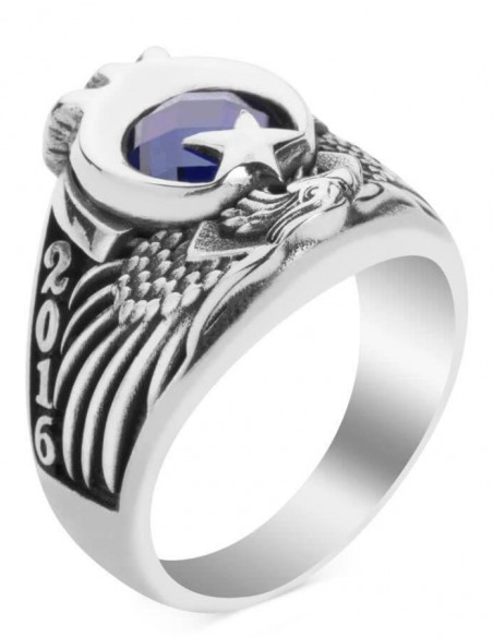 Kartal Başlı Pençeli Kara Kuvvetleri Yüzüğü