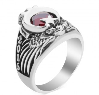 Kartal Başlı Pençeli Komando Yüzüğü 2