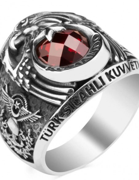 Kartal Başlı TSK Komando Uzman Çavuş  Yüzüğü