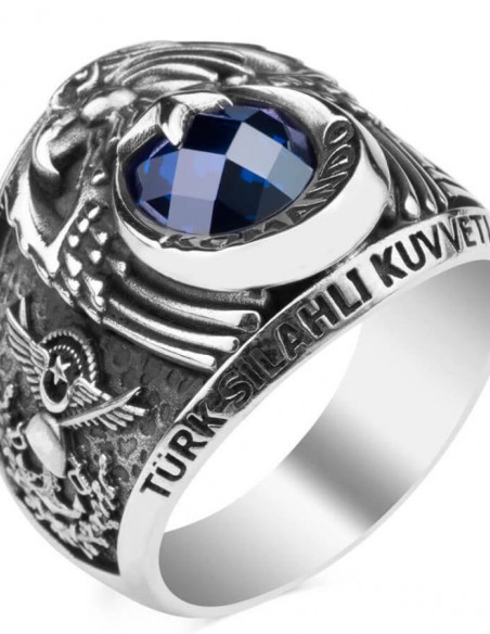 Kartal Başlı TSK Komando Uzman Çavuş  Yüzüğü