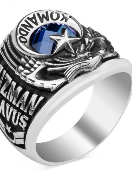 Kartal Başlı TSK Komando Uzman Çavuş  Yüzüğü