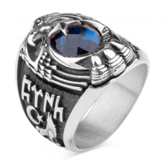 Kartal Başlı Uzman Çavuş Jandarma Asayiş Yüzüğü 2