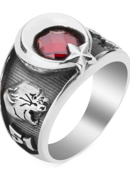 Kemal Atatürk İmzalı Ay Yıldızlı Yüzük