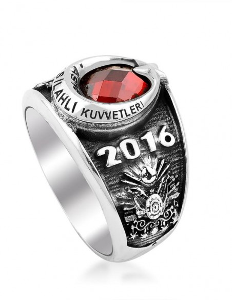 Kemal Atatürk İmzalı TSK Astsubay 2016 Yüzüğü