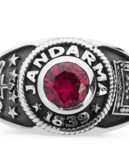 Klasik Tasarımlı Jandarma Yüzüğü