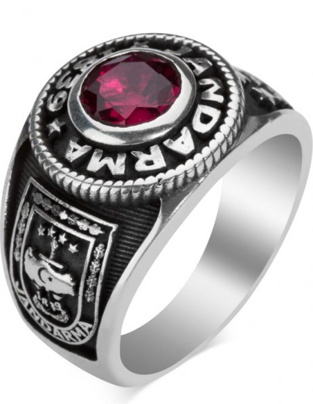 Klasik Tasarımlı Jandarma Yüzüğü