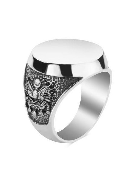 Millet Yüzüğü (Osmanlı Arması- Ay Yıldız)