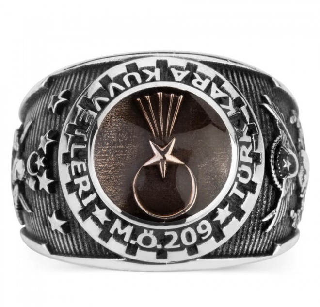 Mineli Şualı Türk Kara Kuvvetleri Yüzüğü