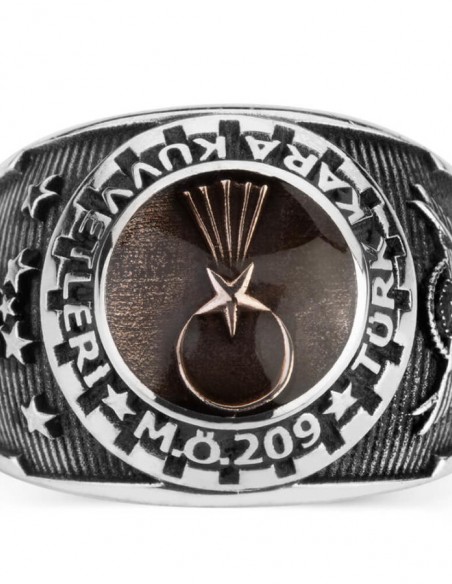 Mineli Şualı Türk Kara Kuvvetleri Yüzüğü