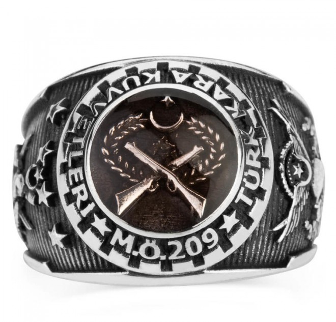 Mineli Türk Kara Kuvvetleri Yüzüğü