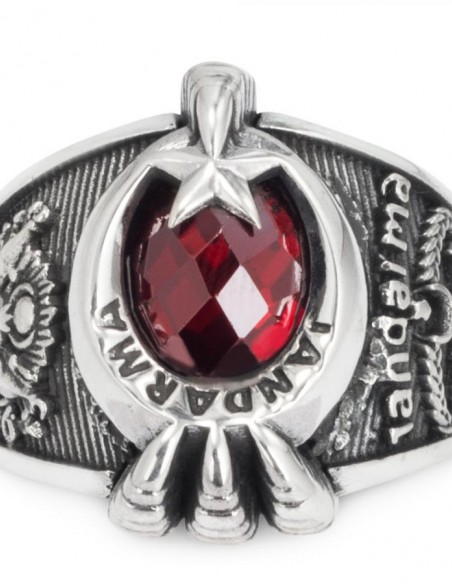 Osmanlı Armalı Jandarma Yüzüğü