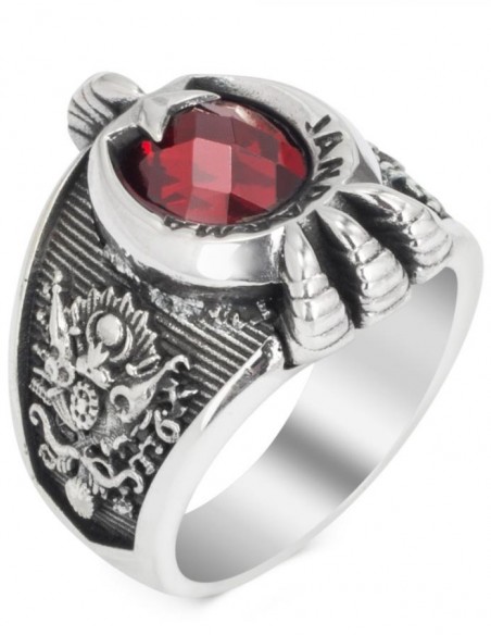 Osmanlı Armalı Jandarma Yüzüğü