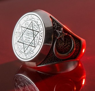 Osmanlı Armalı Mührü Süleyman Yüzüğü 2