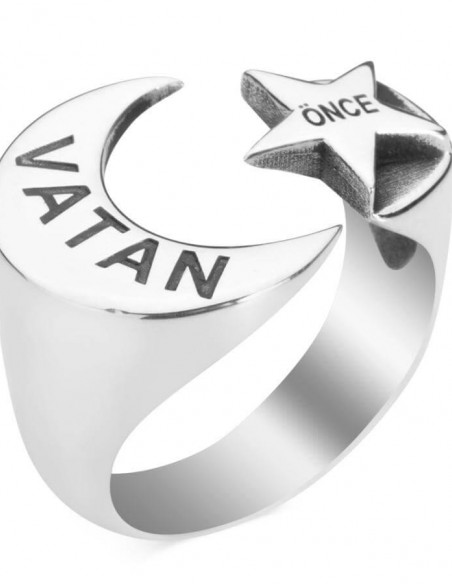 Önce Vatan Ay Yıldız Yüzük