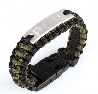 Polis Özel Harekat Yazılı Paracord Bileklik