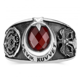 Selçuklu Kartallı Çevik Kuvvet Yüzüğü