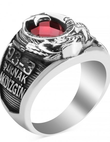 Şırnak Cehennem Deresi Gabar Kartalları Ay Yıldız Askeri Yüzük