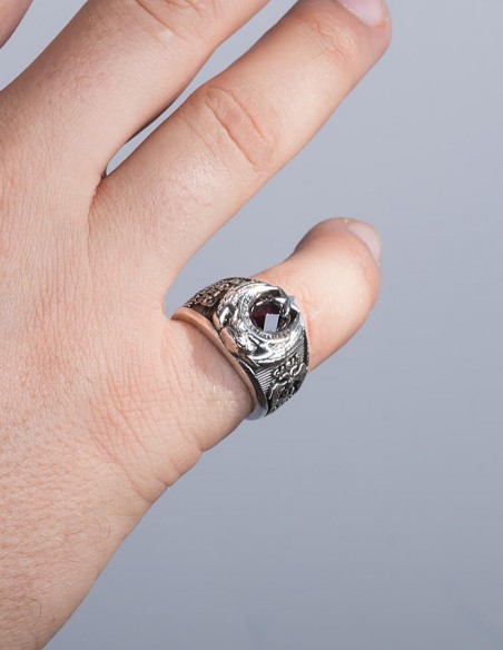 Şırnak Cehennem Deresi Gabar Kartalları Ay Yıldız Askeri Yüzük