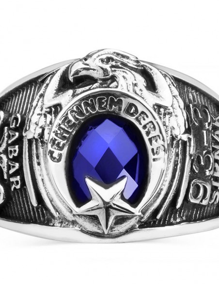 Şırnak Cehennem Deresi Gabar Kartalları Ay Yıldız Askeri Yüzük