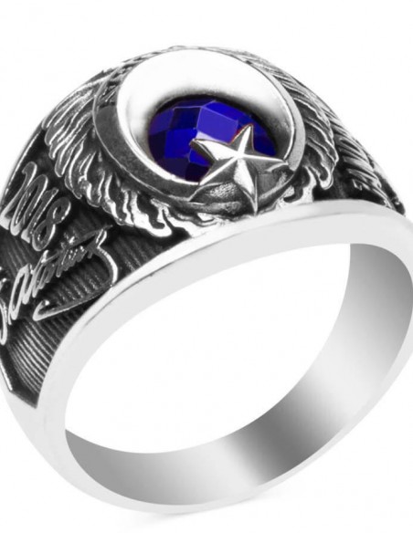 Şualı Jandarma Astsubay Bayan Devre Yüzüğü