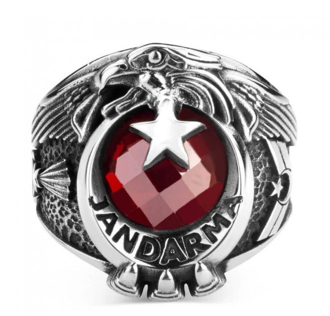 Şualı Uzman Çavuş Jandarma Yüzüğü