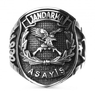 Taşsız Jandarma Asayiş Yüzüğü