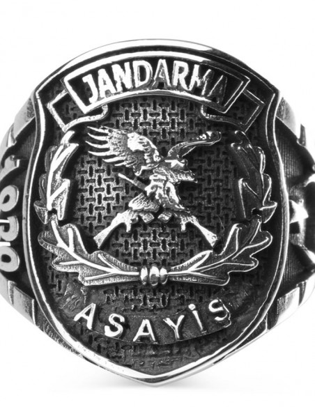 Taşsız Jandarma Asayiş Yüzüğü