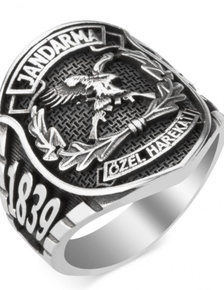 Taşsız Jandarma Özel Harekat (JÖH) Yüzüğü