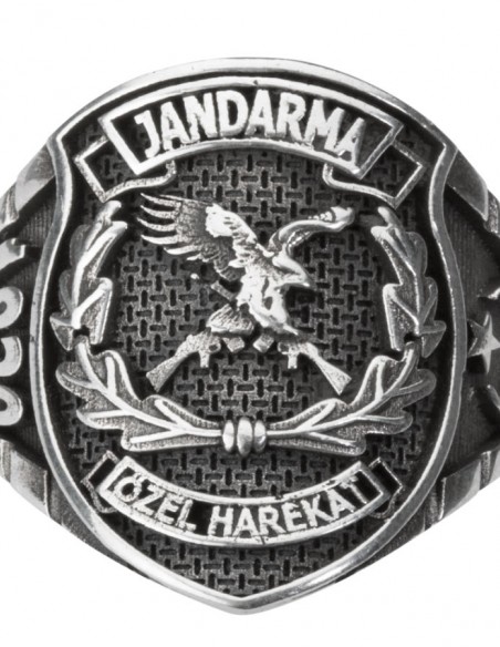 Taşsız Jandarma Özel Harekat (JÖH) Yüzüğü