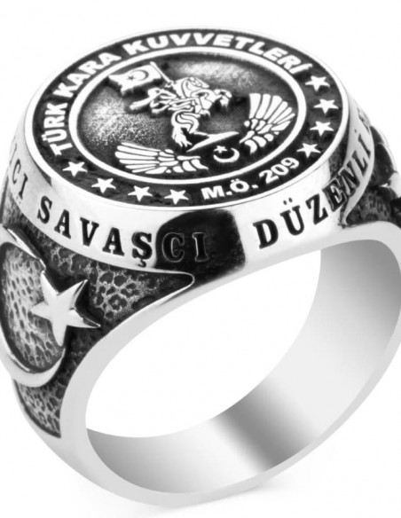 Taşsız Türk Kara Kuvvetleri Yüzüğü