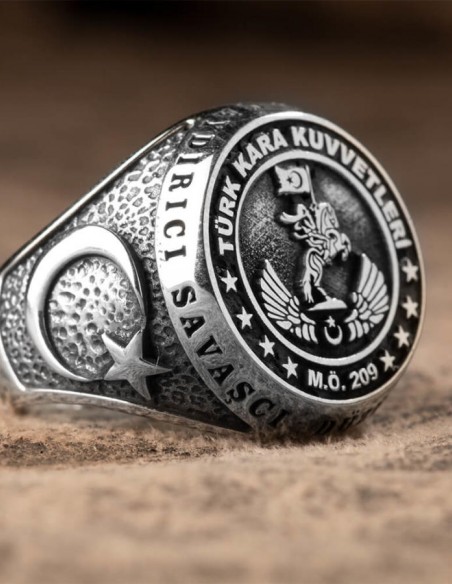 Taşsız Türk Kara Kuvvetleri Yüzüğü
