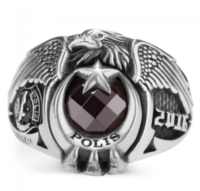 Tek Kartal Başlı 2016 Polis Özel Harekat Yüzüğü