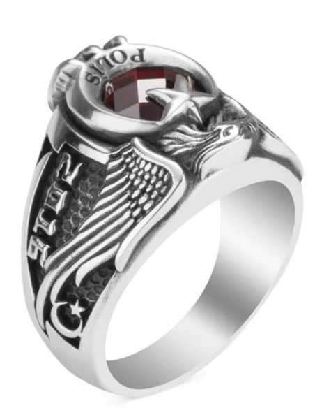 Tek Kartal Başlı 2016 Polis Özel Harekat Yüzüğü