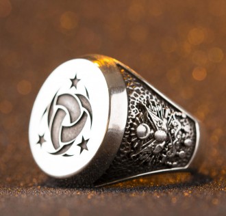 Teşkilât-ı Mahsusa Yüzüğü (Osmanlı Arması-Tuğrası) 2