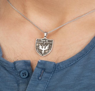 Türk Deniz Kuvvetleri Gümüş Kolye 2
