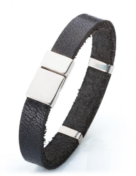 Üzerine Yazı Yazılabilen Gümüş Unisex Bileklik