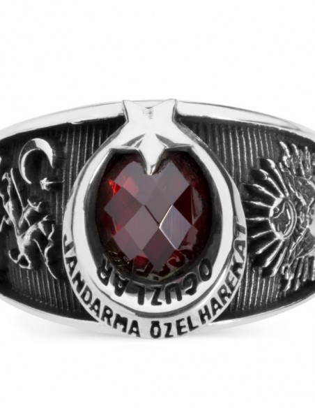 Van Oğuzlar JÖH Ay Yıldız Yüzük