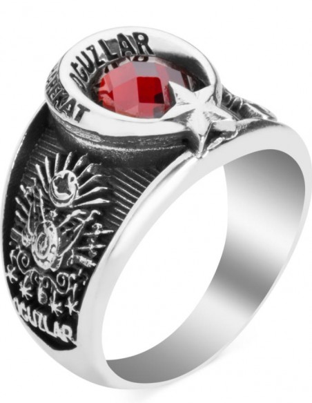 Van Oğuzlar JÖH Ay Yıldız Yüzük