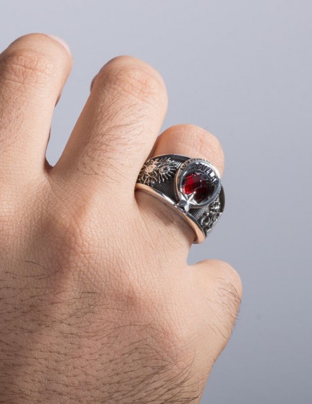 Van Oğuzlar JÖH Ay Yıldız Yüzük